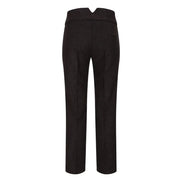 Wsn04 - Women's Brown Tweed Blazer Waistcoat & Trouser Classic Suit