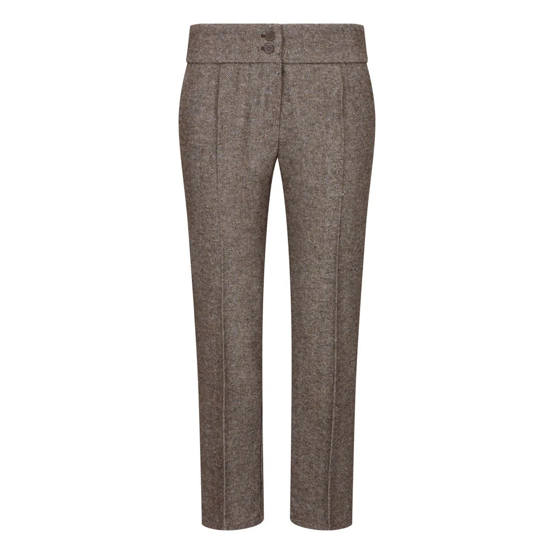 Wsn06 - Women's 1920s Suit Tweed Blazer Waistcoat & Trousers