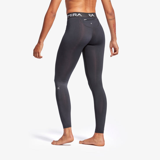 Essential Infrared Performance Leggings — Zip Detail