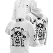 XAPE Wracked Hoodie & Tee Combo - White