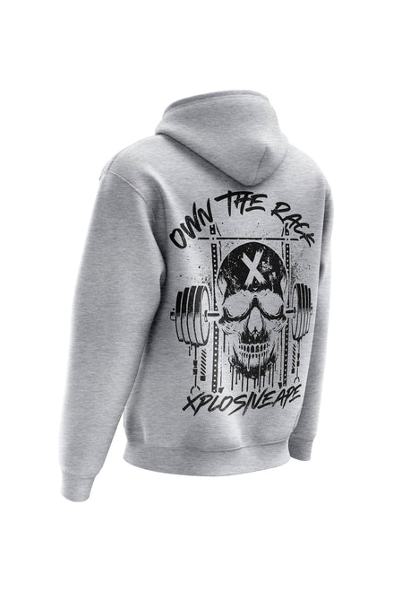XAPE Wracked Hoodie - Heather Grey