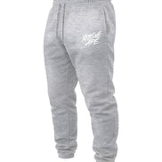 XAPE Classic Brush Script Joggers - Heather Grey