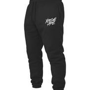 XAPE Classic Brush Script Joggers - Black