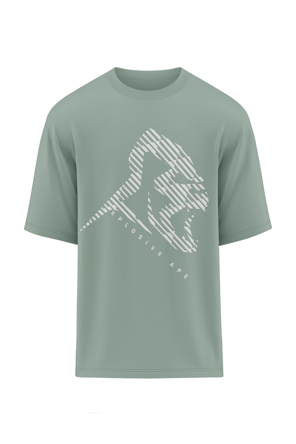 XAPE Blinder Oversized Tee - Sage