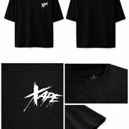 XAPE Raw Form Oversized Tee - Black