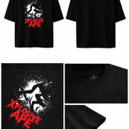 XAPE Rep Bleed Oversized Tee - Black