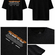 XAPE X AMC the Statement Oversized Tee - Black