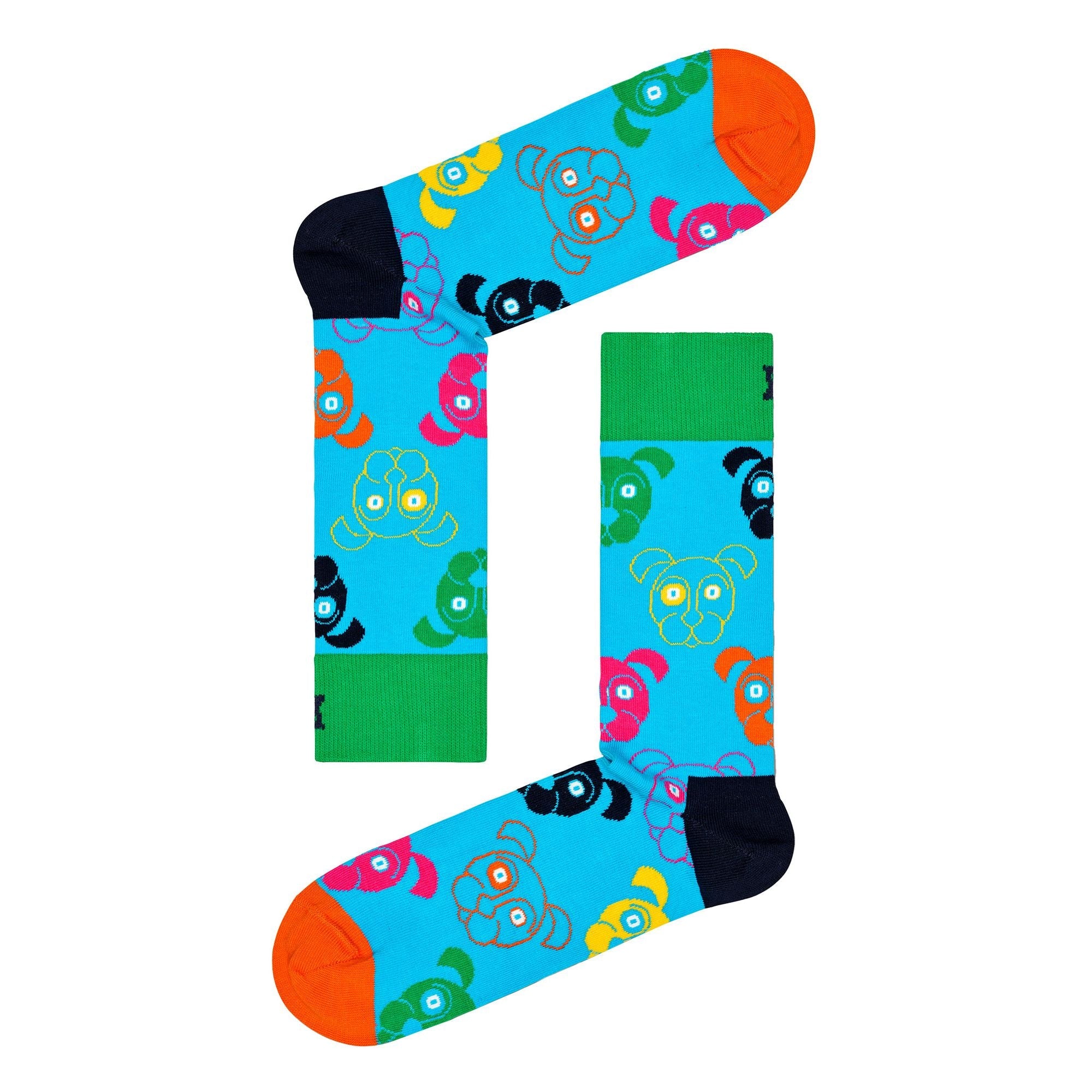 3 Pack Men's & Ladies Mixed Dog Socks Gift Set