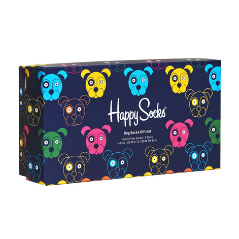 3 Pack Men's & Ladies Mixed Dog Socks Gift Set