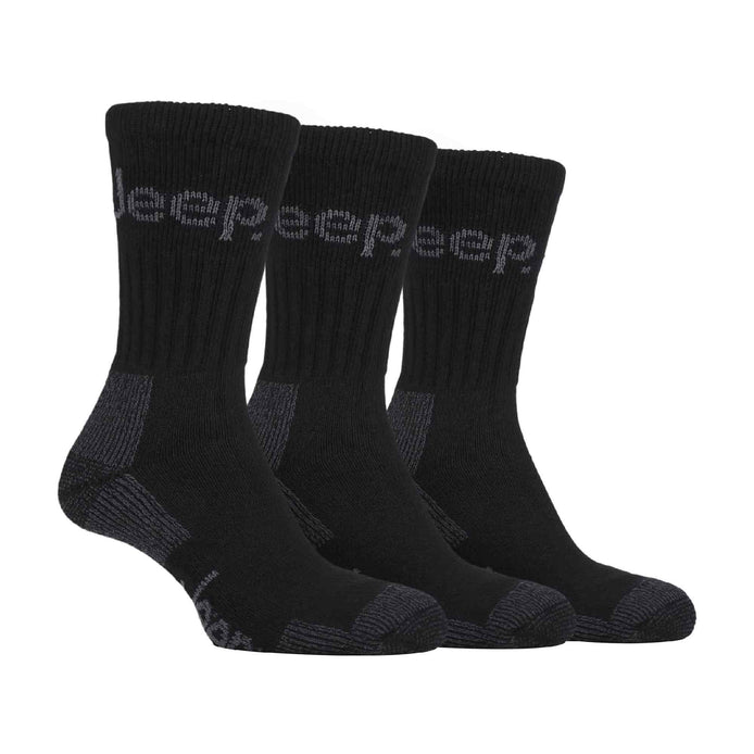 Mens Luxury Cushioned Cotton Hiking Socks (Multipack Options)