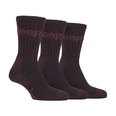 Mens Luxury Cushioned Cotton Hiking Socks (Multipack Options)