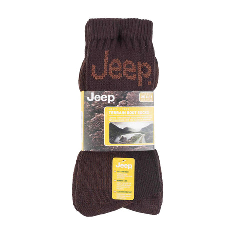 Mens Luxury Cushioned Cotton Hiking Socks (Multipack Options)