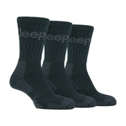 Mens Luxury Cushioned Cotton Hiking Socks (Multipack Options)