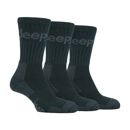 Mens Luxury Cushioned Cotton Hiking Socks (Multipack Options)