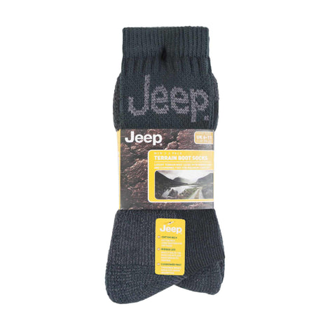 Mens Luxury Cushioned Cotton Hiking Socks (Multipack Options)