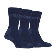 Mens Luxury Cushioned Cotton Hiking Socks (Multipack Options)