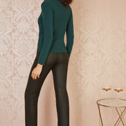 Yumi Green Sparkle Knit Jumper