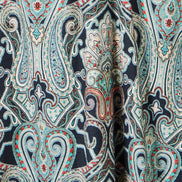 Yumi Green Paisley Print Midi Dress