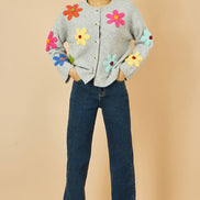 Yumi Blue Dark Wash Stretch Wide Leg Jeans