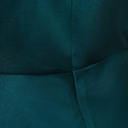 Yumi Green Satin Halter Neck Midi Dress