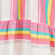 Yumi Multicolour Cotton Stripe Tunic