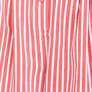 Yumi Red Stripe Retro Playsuit