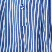 Yumi Blue Stripe Retro Playsuit