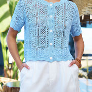 Yumi White Wide Leg Trousers
