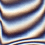 Yumi Navy Striped Jersey Long Sleeve T-Shirt