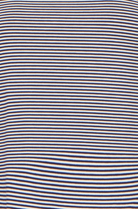 Yumi Navy Striped Jersey Long Sleeve T-Shirt