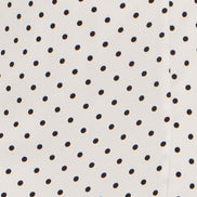 Yumi White Spot Print Wrap Tea Dress