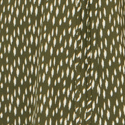 Yumi Green Spot Wrap Midi Tea Dress