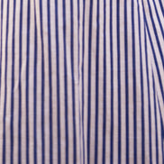 Yumi Blue Stripe Cotton Sun Dress With Ruched Back