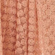 Yumi Blush Pink Spot and Rose Tulle Skirt