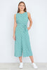 Yumi Green Ditsy Culotte Jumpsuit