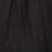 Yumi Black Midi Dress With Buckle Detail