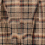 Yumi Brown Check Wide Leg Trousers