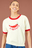 Yumi Ivory Chilli Cotton Knitted Top