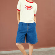 Yumi Ivory Chilli Cotton Knitted Top