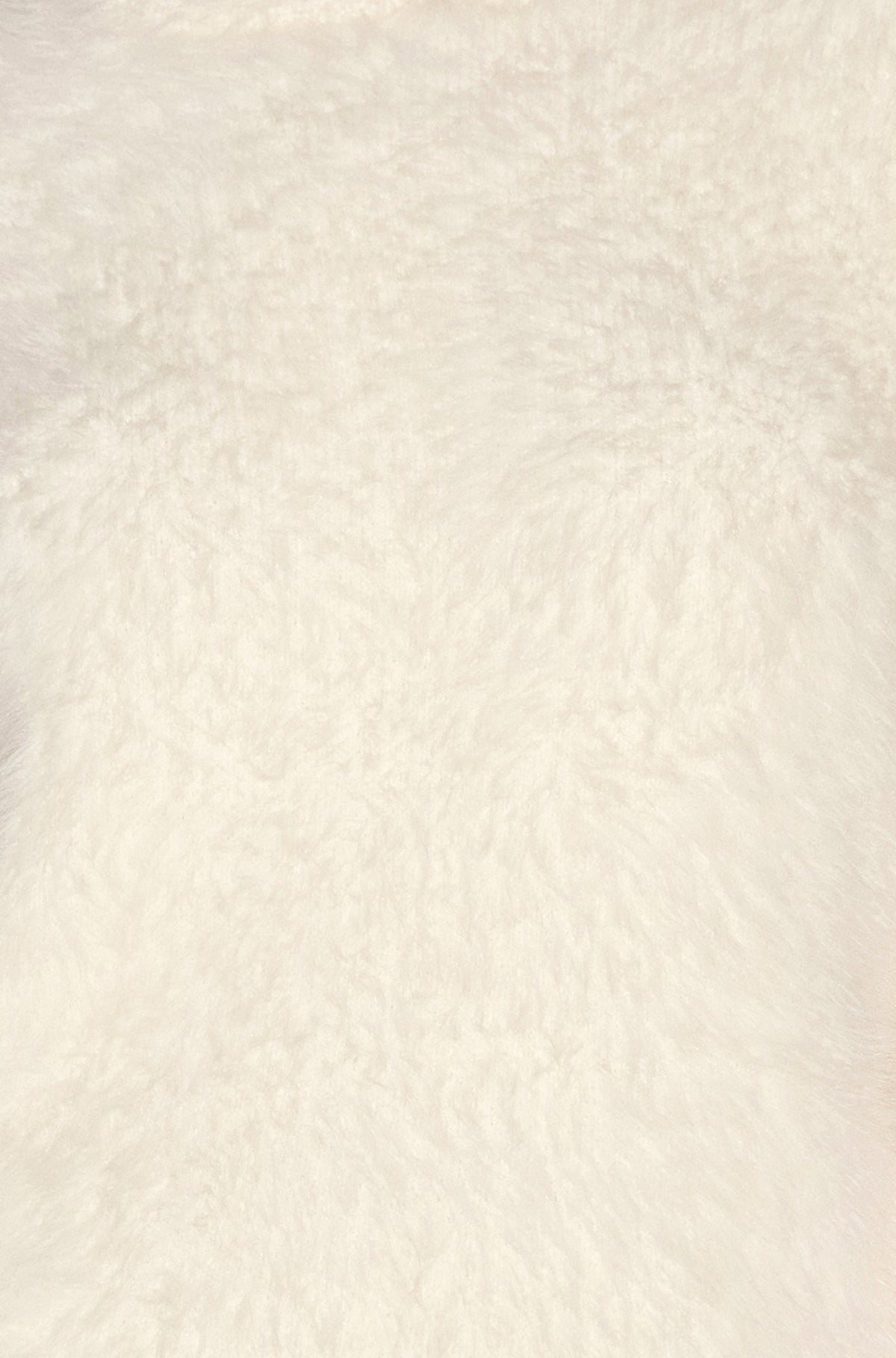 Yumi Ivory Fluffy Short Sleeve Jumper