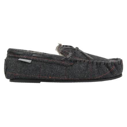 Mens Moccasin Slippers with Memory Foam