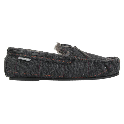 Mens Moccasin Slippers with Memory Foam