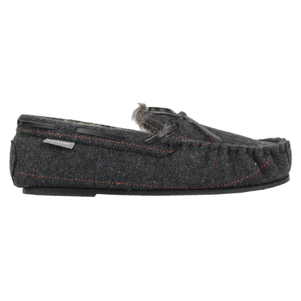 Mens Moccasin Slippers with Memory Foam