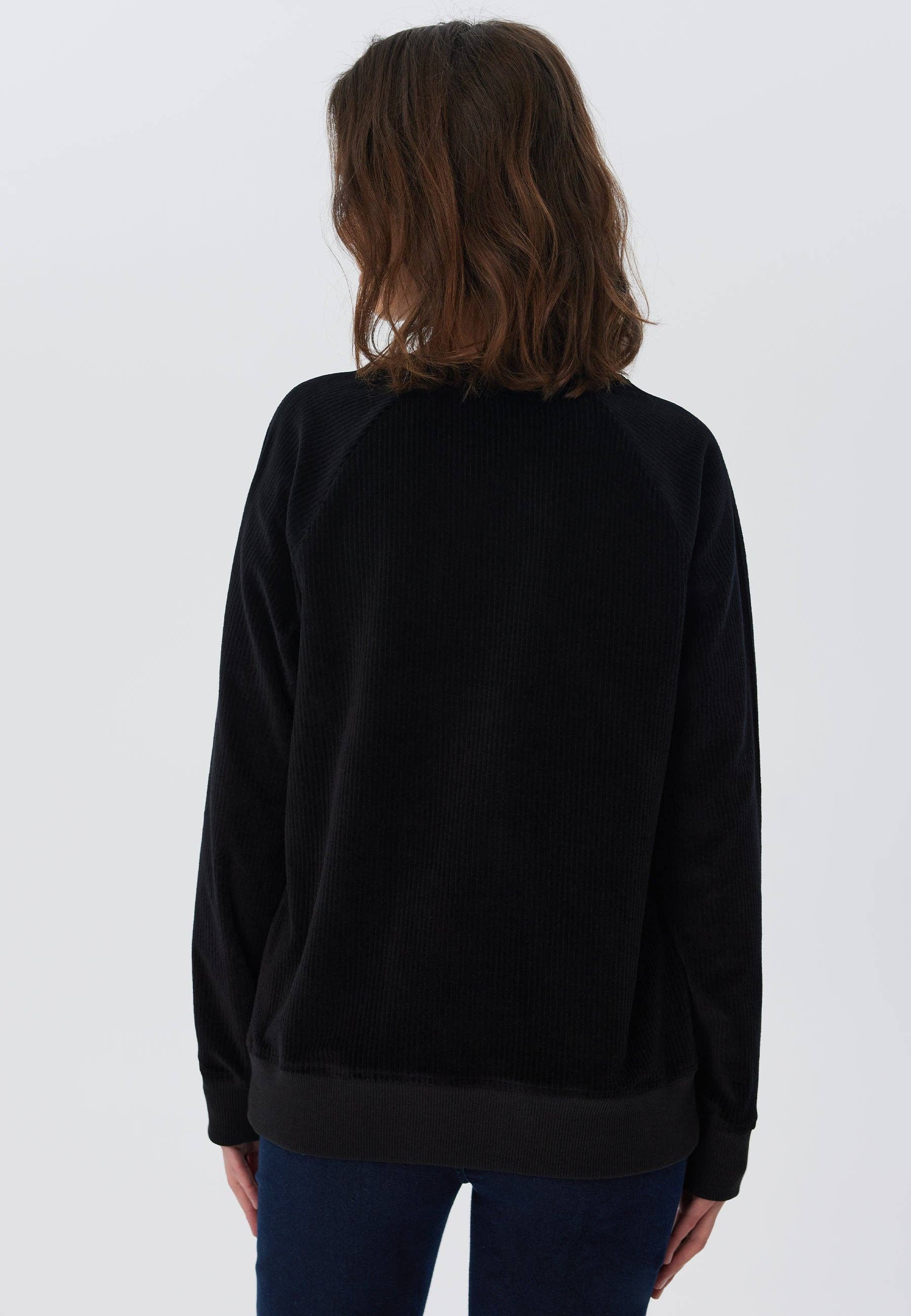 Organic Corduroy Sweatshirt: Women's