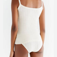 Organic Jacquard Vest with Strap: Women's