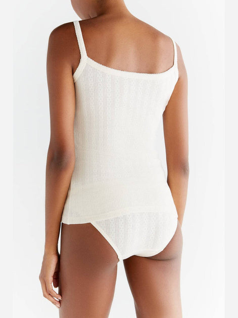 Organic Jacquard Vest with Strap: Women's