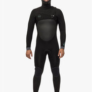 Vissla North Seas 5.5-4.5 Full Hooded Chest Zip Wetsuit