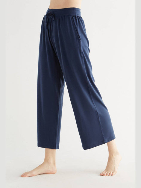 Tencel Wide Leg Trousers: Women's