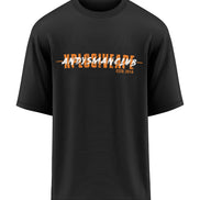 XAPE X AMC Crossover Oversized Tee - Black