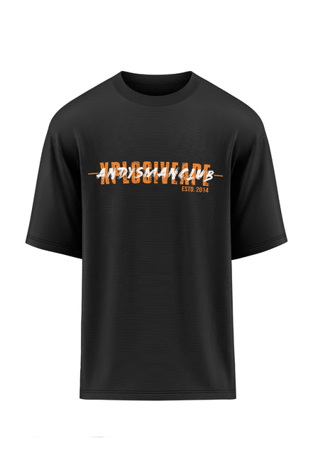 XAPE X AMC Crossover Oversized Tee - Black
